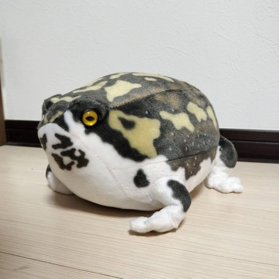 Amazon.co.jp: りあるあにまるず アメフクラガエル ぬいぐるみ